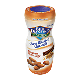Blue Diamond&nbsp;natural&nbsp;oven roasted almonds, cinnamon brown sugar Full-Size Picture